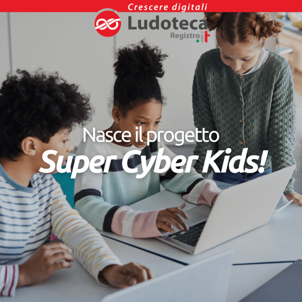 Ludoteca del registro super cyber kids